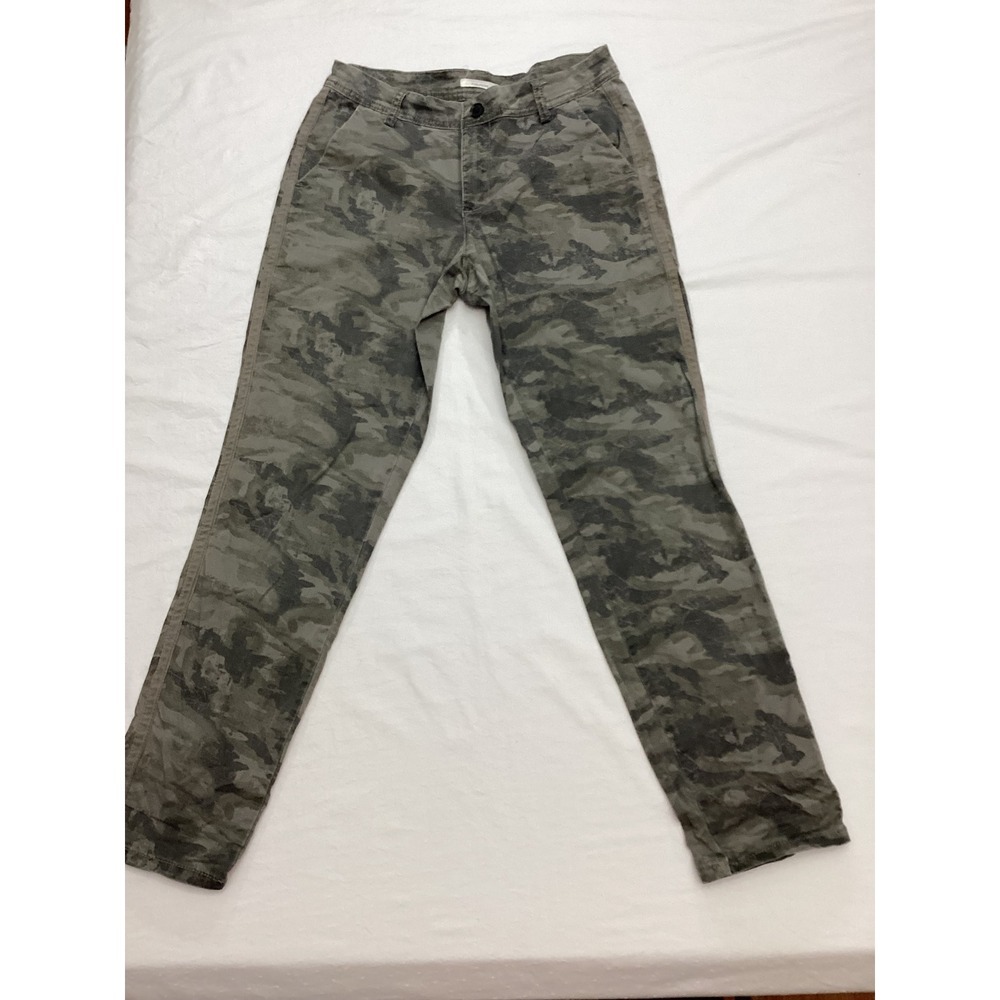 Maurices Women's Size 1/2 Camouflage Print Casual Pants Stretch Cotton Blend - Picture 9 of 9